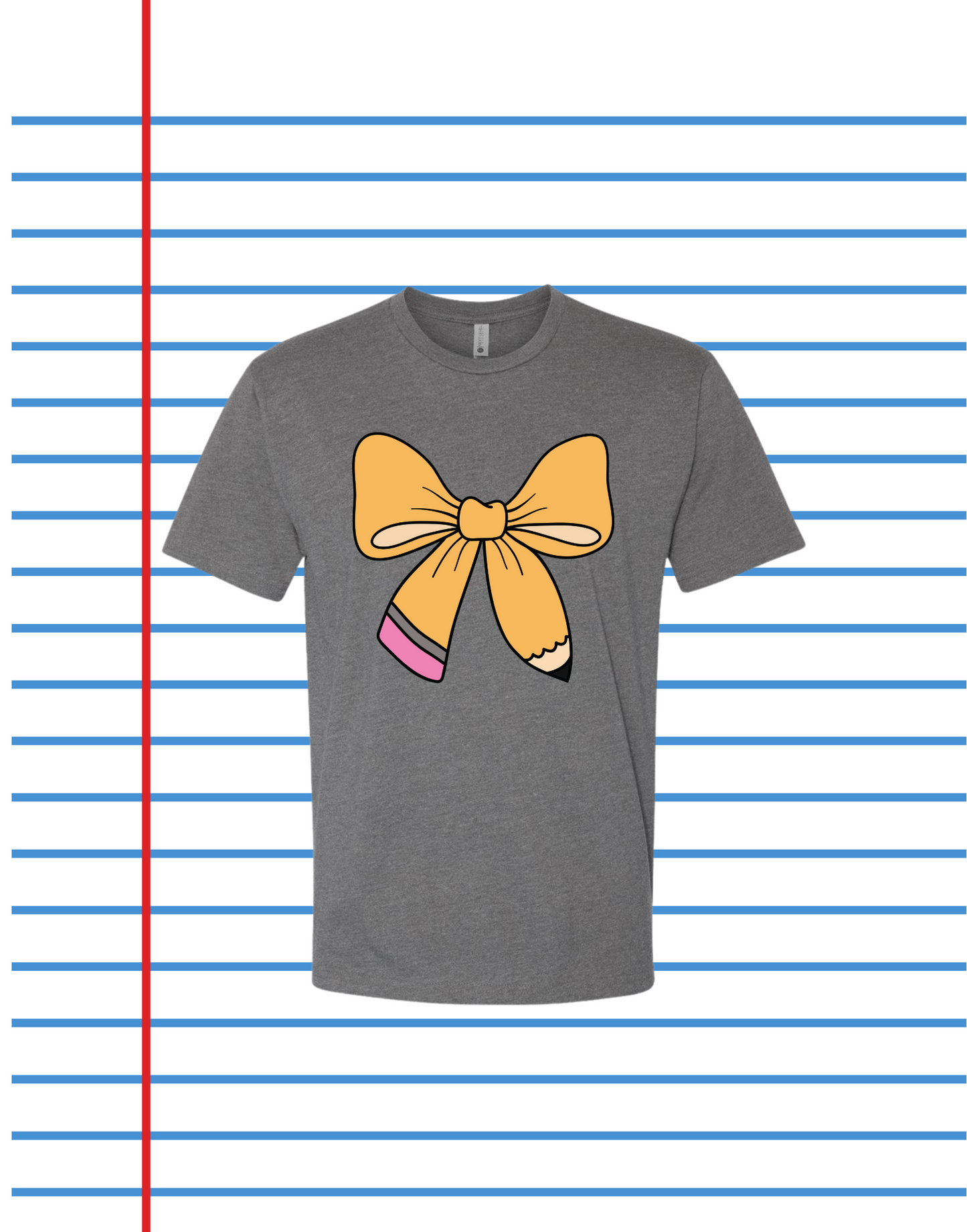 Pencil Bow Kids Shirt