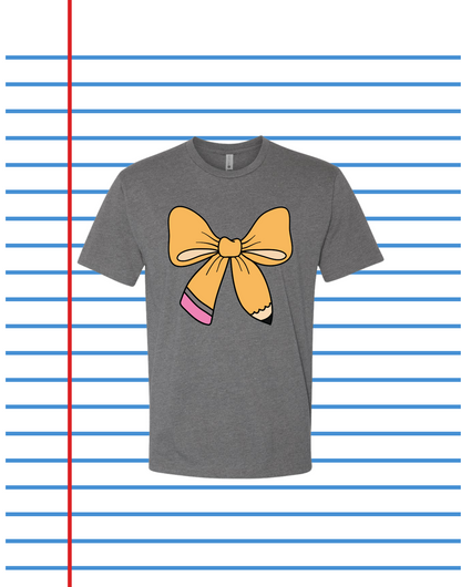 Pencil Bow Kids Shirt